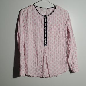 BLOGGERS FAVE❤️{J.Crew} Thistle Print Popover